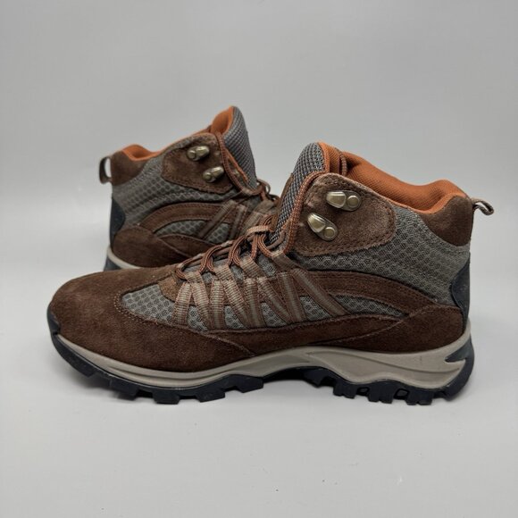 Timberland Mt Maddsen Mid Hiker Brown Leather Boots Mens Sz 10 main image 2
